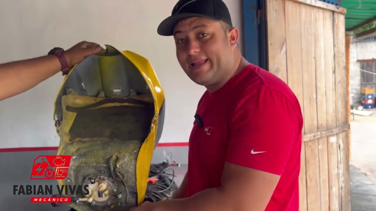 Yamaha R1 1000 no prende problema en bomba de gasolina por mal contacto aquí paso a paso