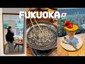 ENG ) 福岡女ひとり旅 | 一泊二日で爆食!穴場グルメ・カフェ・ホテル・ショッピング 🐟 天神 博多