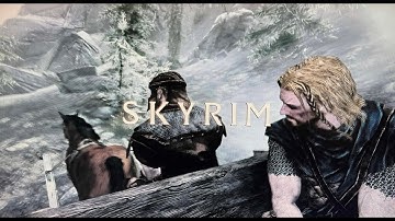 Skyrim Playthrough in 4K - vid 1 - Intro cinematic and escape from Helgen