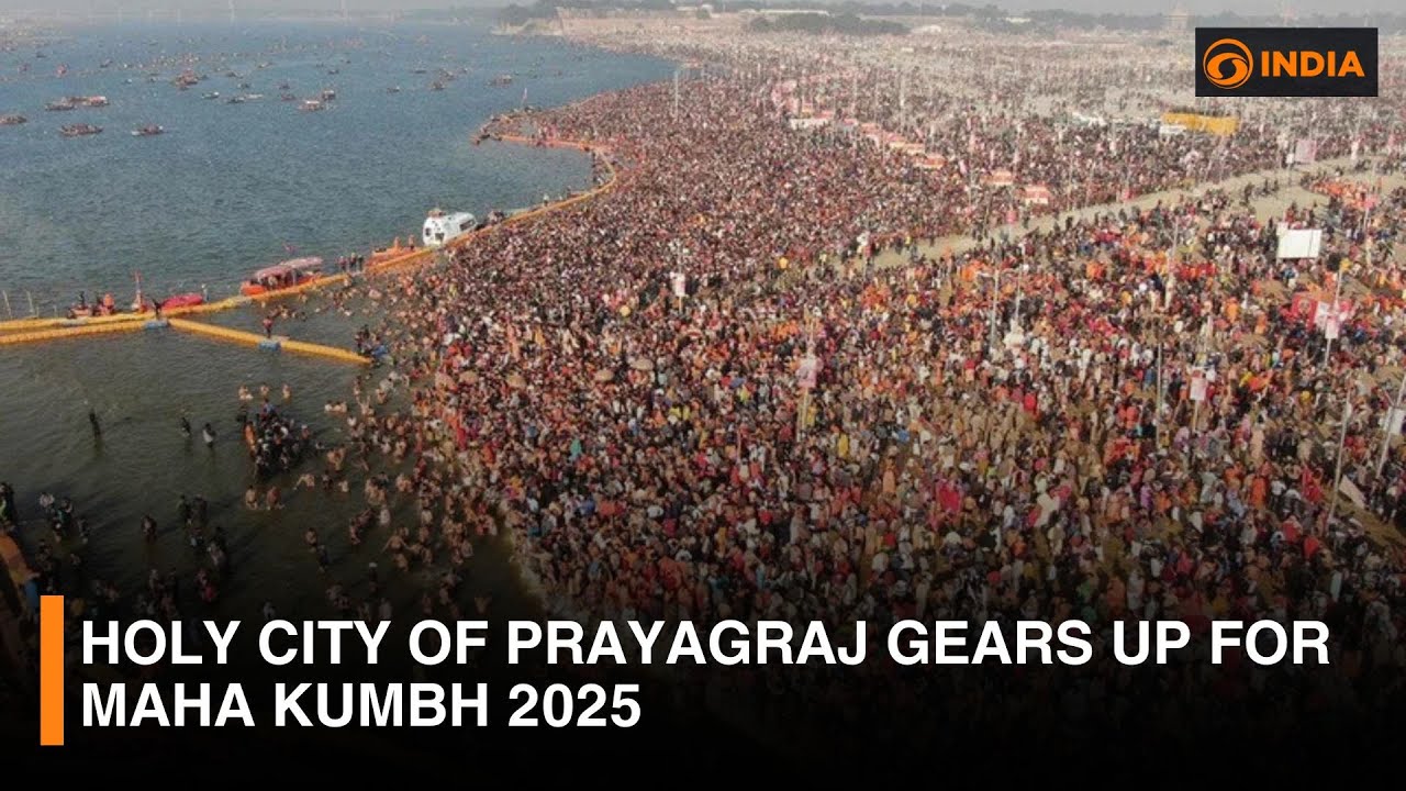 Holy City of Prayagraj gears up for Maha Kumbh 2025 | DD India - YouTube