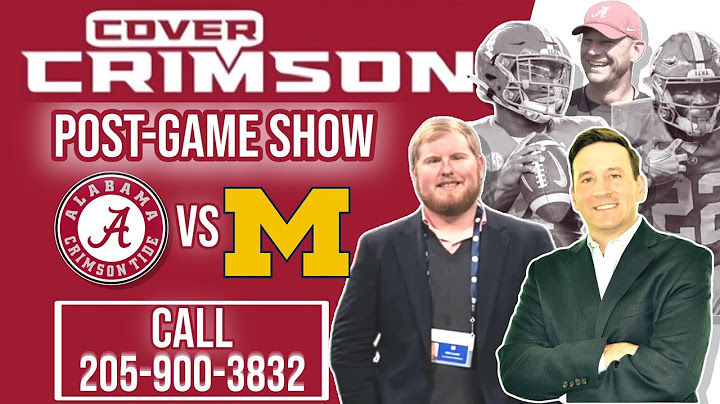 RELIAQUEST BOWL POST GAME SHOW: Alabama Crimson Tide vs Michigan Wolverines | Call in Show