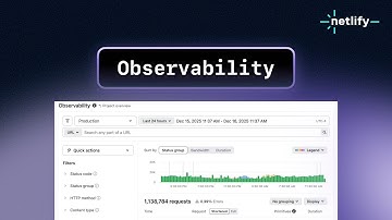 Introducing Observability: your project insights on Netlify