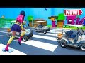 Can You CROSS THE ROAD In Fortnite?? (New Map!)