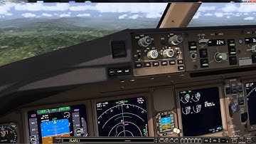 B777 Descend to Nizza P3DV2.5