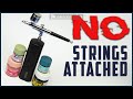 Battery powered airbrush compressor TEST DRIVE