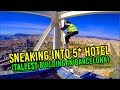 SNEAKING INTO 5* HOTEL (TALLEST BUILDING IN BARCELONA)