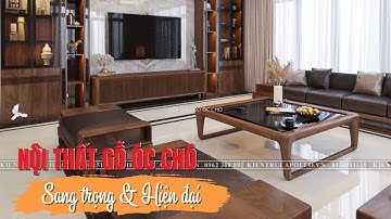 [NỘI THẤT GỖ ÓC CHÓ] Biệt Thự Nhà Vườn Đẹp Nhất Thái Nguyên || Chuyên Thiết kế & Thi công
