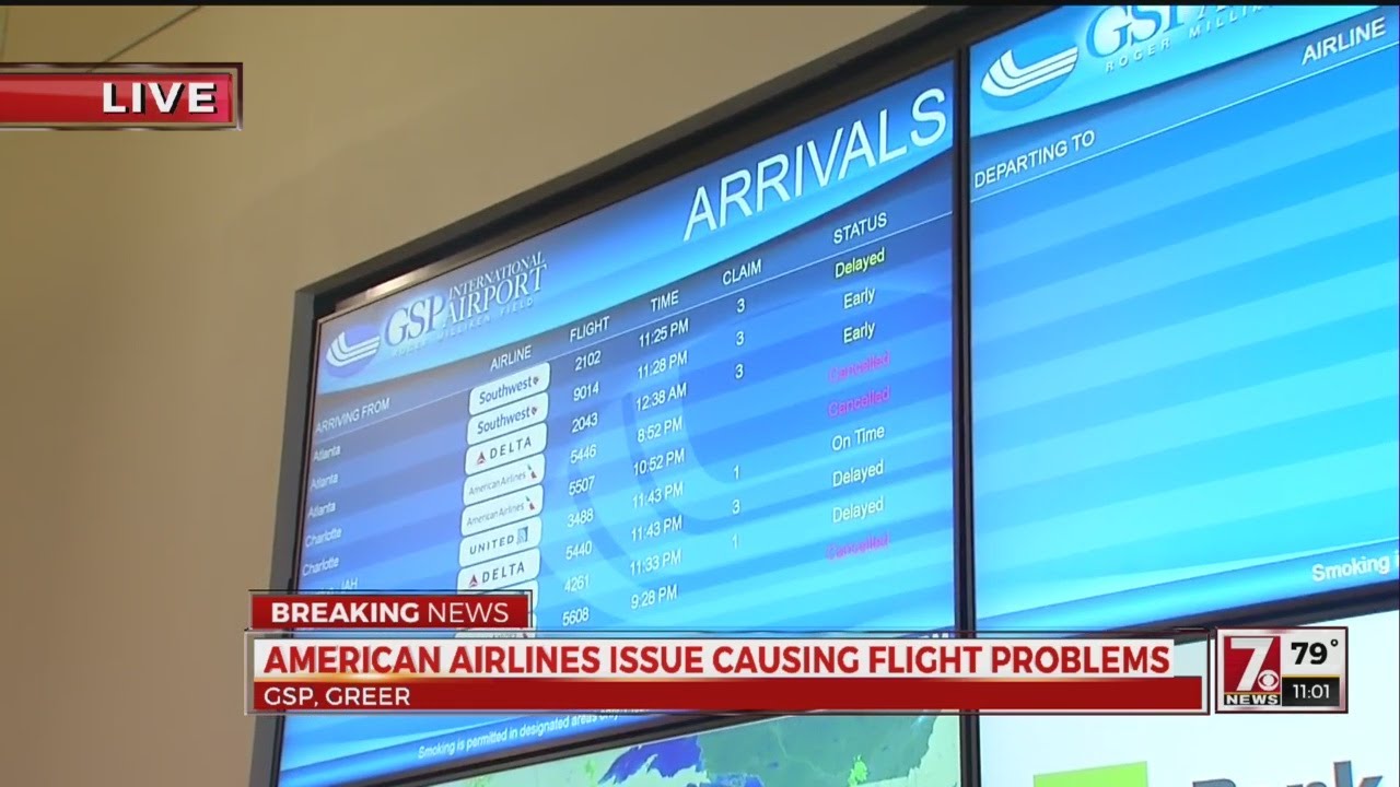 More technical issues delay flights into Charlotte airport