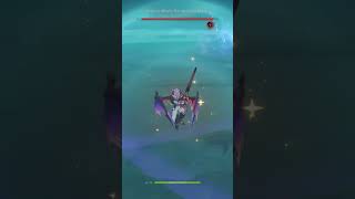 Durin flew #genshinimpact #Durin #raidenshogun #Boss #Fly #Viral #teyvat #genshinimpactgameplay