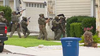 Officer wounded, one suspect and one victim dead after disturbance turned shootout ends