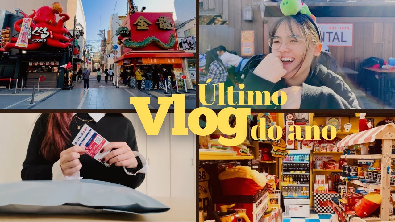ÚLTIMO VLOG DO ANO| Osaka, Kyoto, lojinhas (ROTINA NO JAPÃO)🇯🇵 