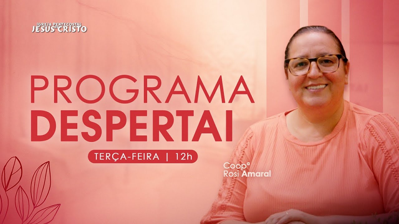 Programa Despertai | 02/06/2026 | Terça-Feira | @IPJCOFICIAL | Despertai Ao Vivo