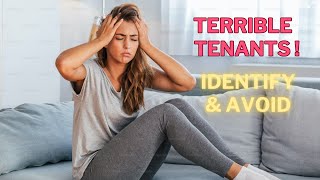 How to Identify and Avoid Terrible Tenants for Your Rental Property