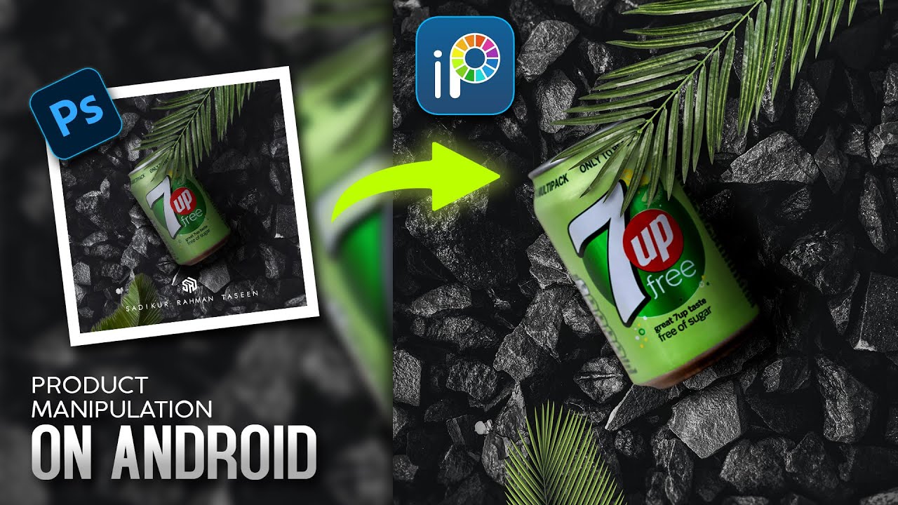 Remaking Photoshop Art in IbisPaint x | Product Manipulation | Android ...