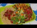 How to make Acheke using Gari #food #cooking #ivorianfood