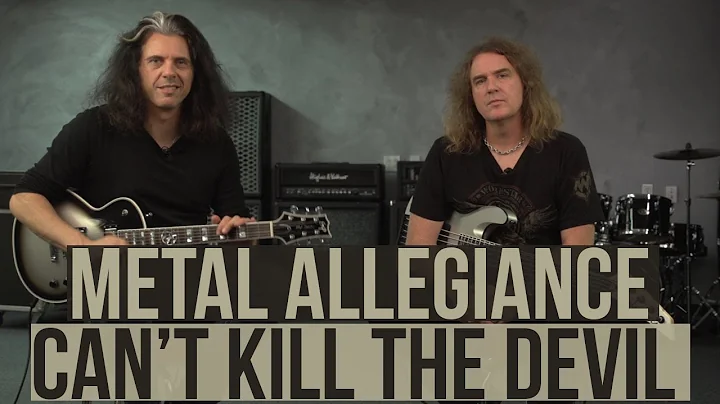 Metal Allegiance - Alex Skolnick & Dave Ellefson Play "Can't Kill The Devil"