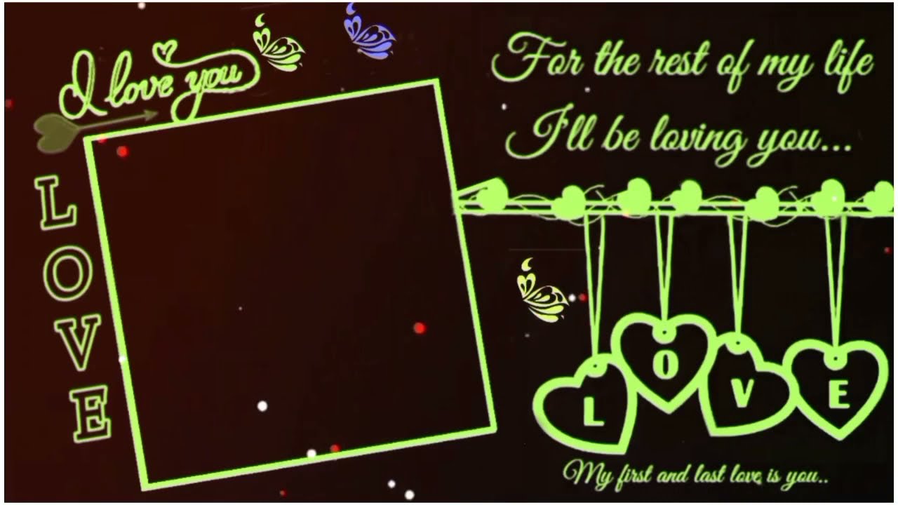 Love template status video | black screen effects status template | whatsapp status | love template