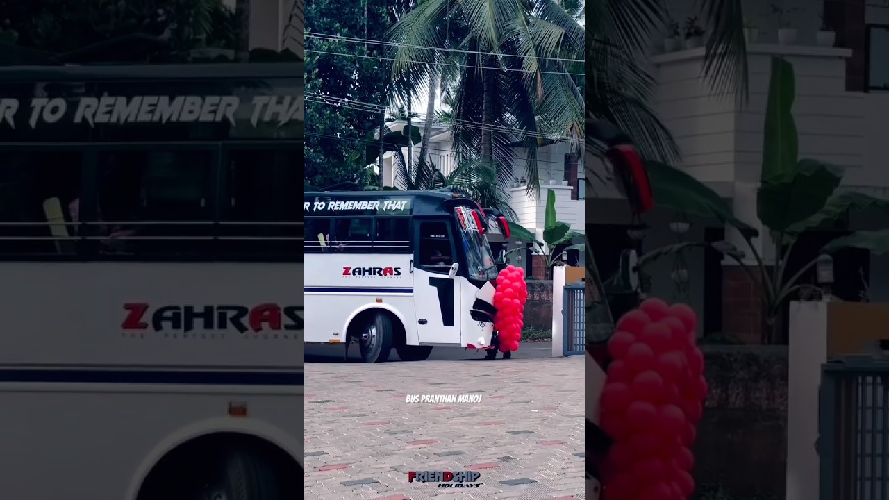 kerala tourist bus entry ⚡💥 zharas kid from Kerala 