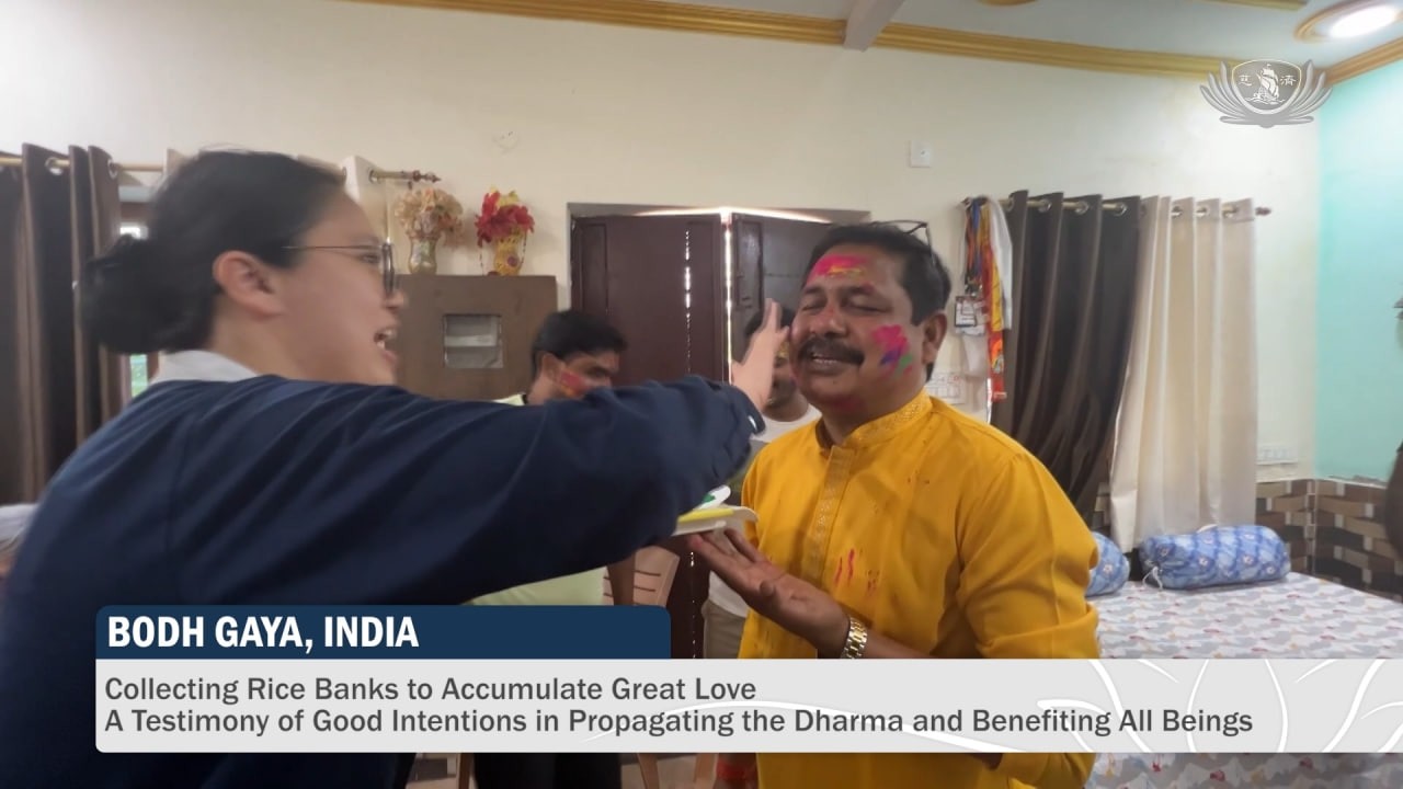 Love Continues to Grow in Bodh Gaya: Invited to Celebrate Holi Festival