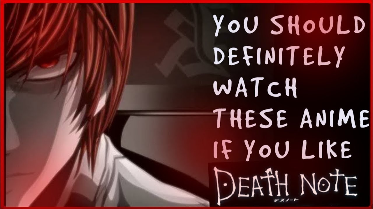 7 Anime To Watch If You Like Death Note - YouTube