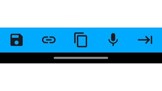 Customize bottom toolbar on input screen - Qmemo - Tutorial