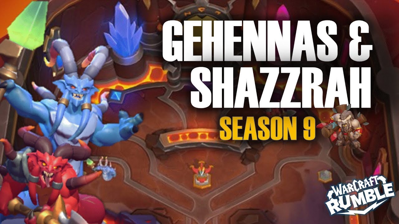[RAID Molten Core] GEHENNAS & SHAZZRAH SEASON 9 Warcraft Rumble
