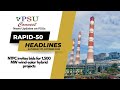 LATEST NEWS: NTPC invites bids for 1,500 MW wind-solar hybrid projects