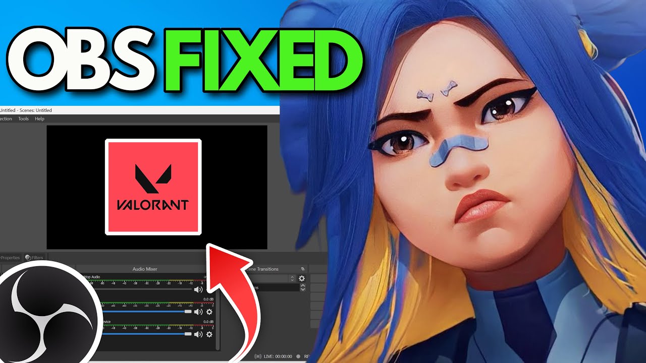 How To Fix OBS Game Capture Not Working in Valorant - NEW 2026