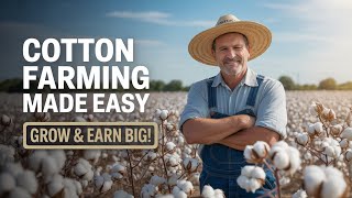 Cotton Farming Step-by-Step Guide | How to Grow Cotton for Massive Profit!