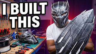 I 3D Printed the Black Panther Mask (And It Looks Insane)
