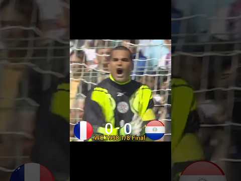 France Vs Paraguay 1998 FIFA World Cup Round Of 16