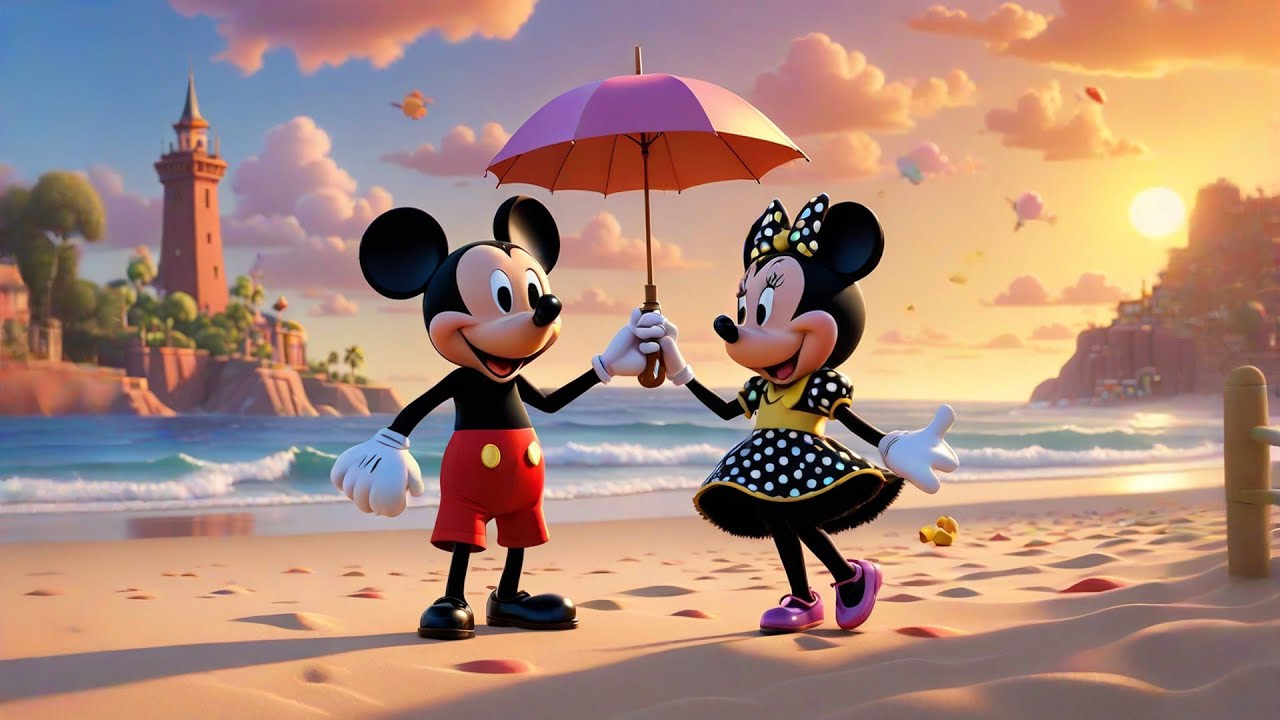 Mickey & Minnie Mouse Enjoy the Ocean View  | Kids Storytime