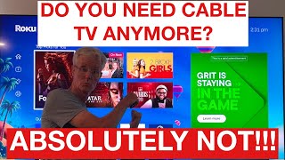 DO YOU NEED CABLE TV ANYMORE? ABSOLUTELY NOT!!!