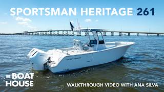 Sportsman Heritage 261 Walkthrough with Ana Silva Available at BoatHouseH2o com
