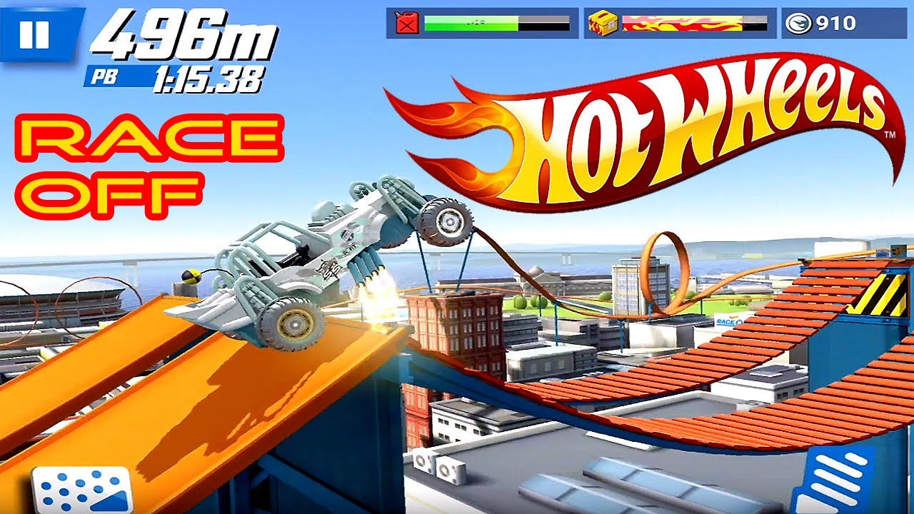 hot wheels race off all cars