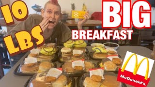 McDonald’s HUUUGE BIG BREAKFAST CHALLENGE | IMPOSSIBLE START TO THE DAY! | MOM VS FOOD