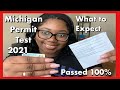 Michigan Permit Test 2021   : What to expect Part 1 🚗📑