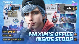 Maxims Office Inside Scoop Winterlands Time Free Fire Max