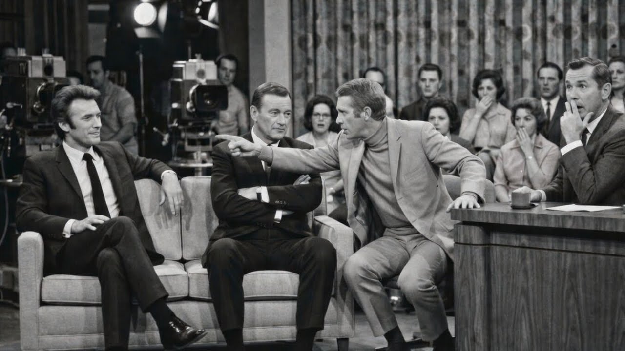 Steve McQueen ATTACKED Clint Eastwood on Live TV—Clint's Response Silenced  50 Million People - YouTube