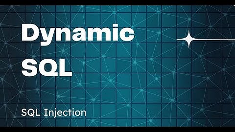 dynamic SQL in SQL Server | Dynamic SQL | #sql | #sqlserver | #sqlforbeginners |@SQLBI
