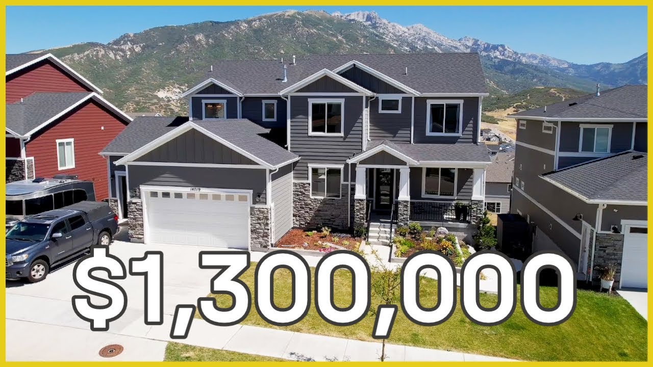 Check out this gorgeous home with great mountain views in Draper, Utah!