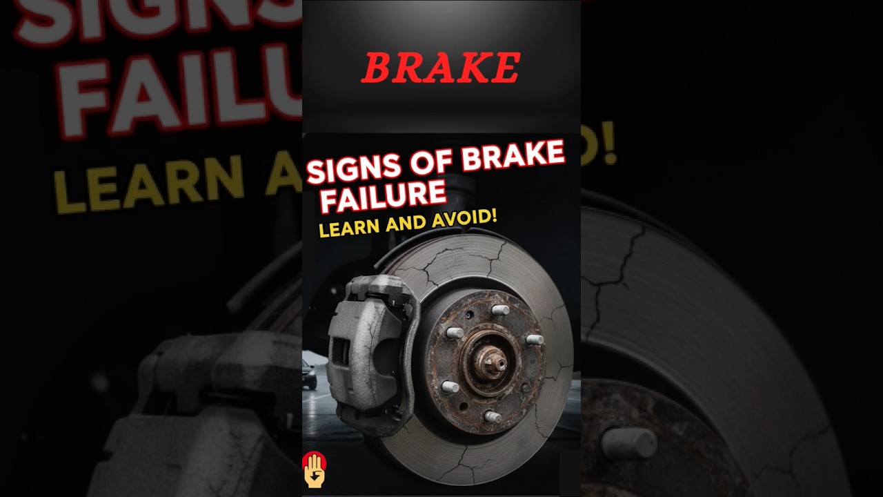 Signs of Brake Failure: Learn and Avoid! 