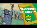 Stat-Shoes of Liberty | Weird But True! Shorts