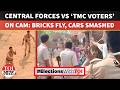 Clashes Erupt Between Locals, Central Security Forces Over EVM Malfunction In Bengal