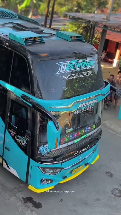 story wa bus AL FAYED 'DESTROYER' #storywabusmania #shorts