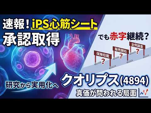 企業分析：クオリプス：バイオテックの転換点 #株式投資 #日本株