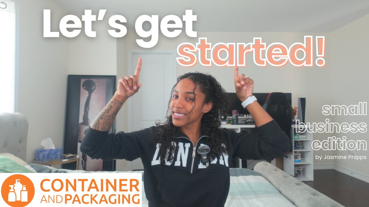Starting A Business with $300! - Container & Packaging Collab!!🎉