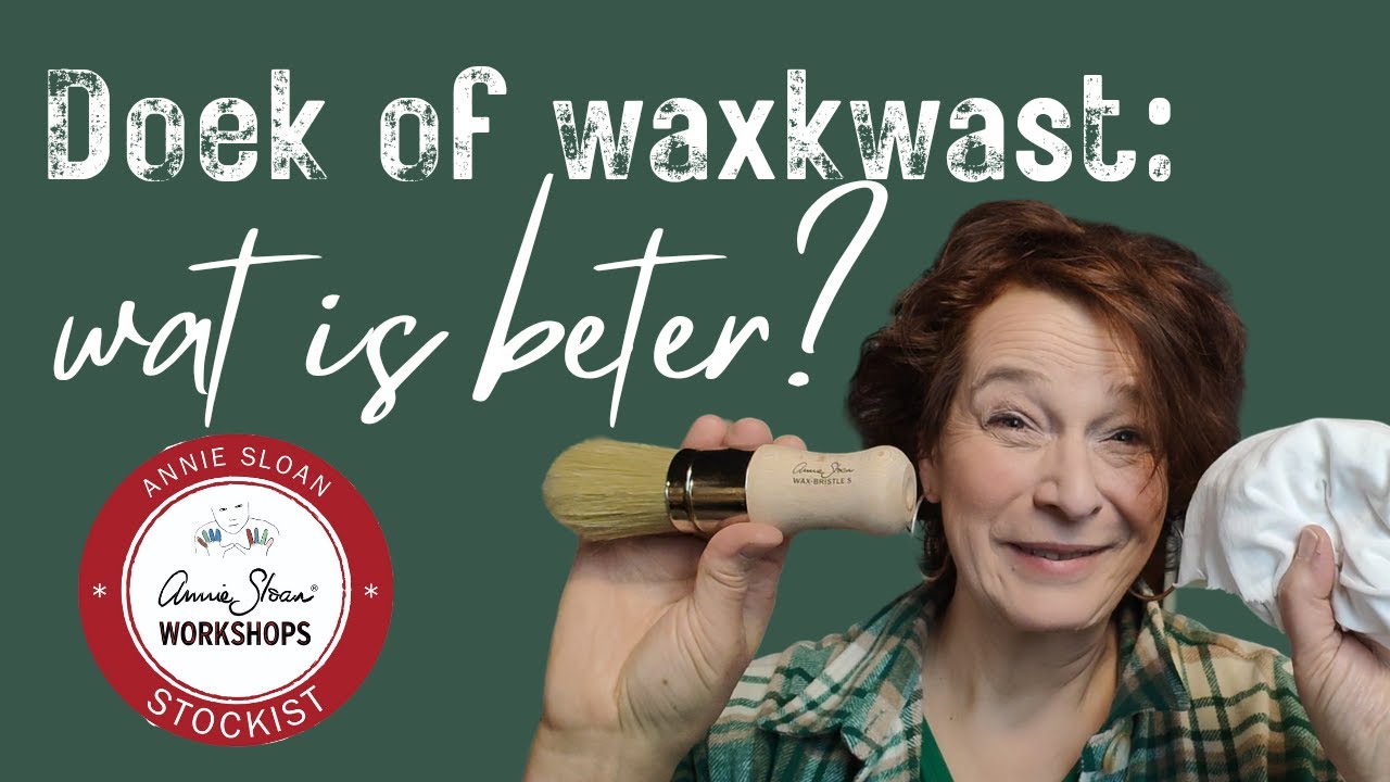 Dit moet je echt even weten: breng je Annie Sloan Wax aan met een doek