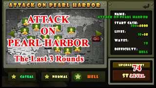 Level 74 Attack On Pearl Harbor | Hell in Little Commander WWII screenshot 4