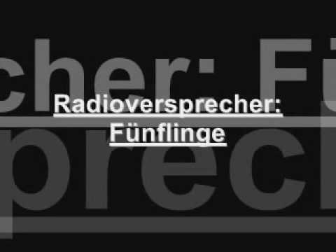 Radioversprecher: Fünflinge